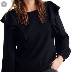 Madewell Ruffle-Front Top